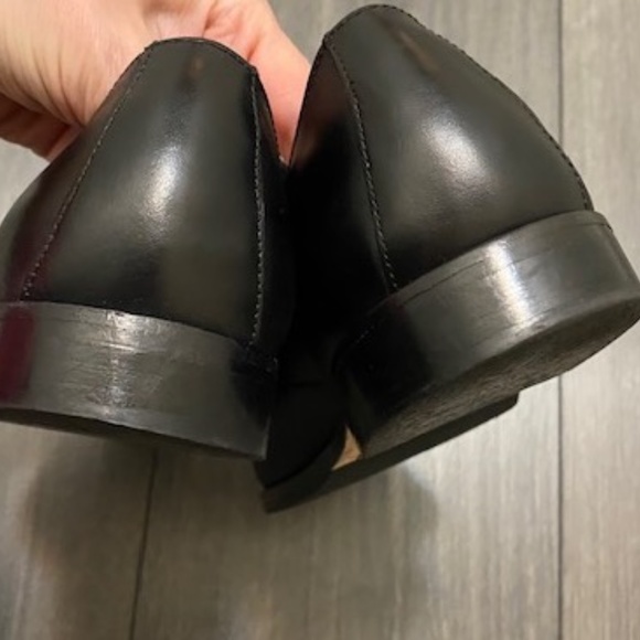 Everlane Modern Oxford Black Leather Lace Up Shoe Size 6.5 - Picture 6 of 9